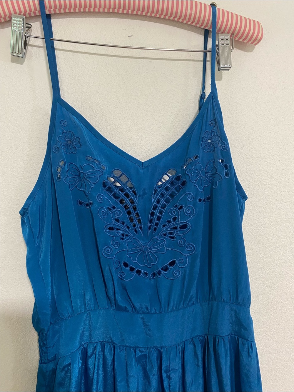 ANGIE Bohemian Embroidered Bodysuit Onesie